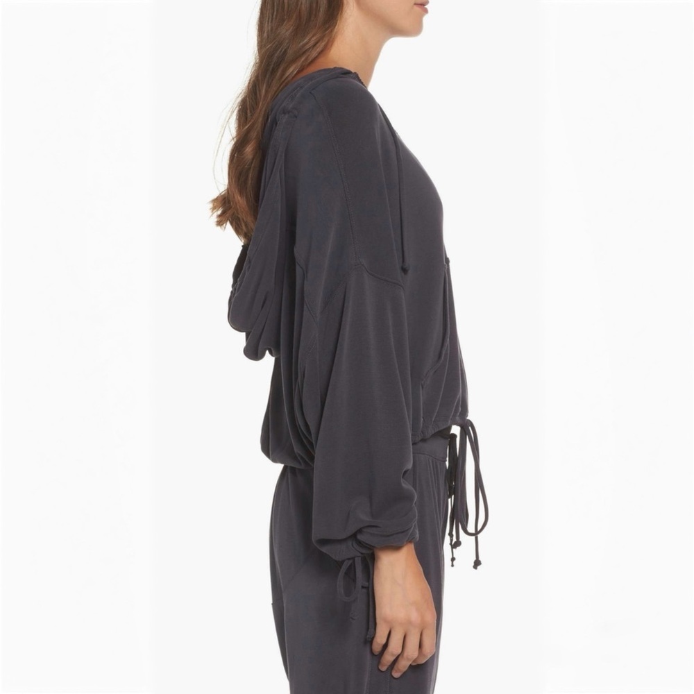 Free People FP Movement Yella Blouson Hoodie in Black - Size XS - Picture 6 of 13